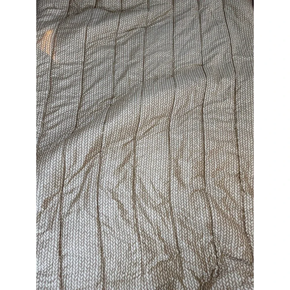 Vintage Ralph Lauren Bedding Desert Plains Wicker Twin Comforter Wicker Bamboo